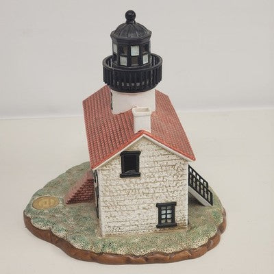 Lefton Alcatraz Lighthouse Lighted Figurine Limited Edition 4259/9000 Vintage