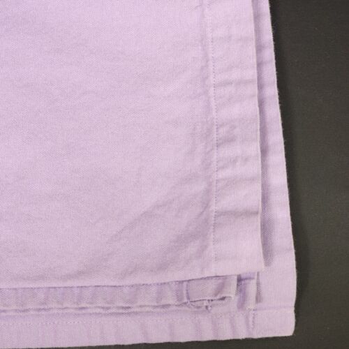 Linen Lavender Tablecloth 58 x 42 inches Vintage Lightly Used No Rips or Tears