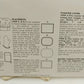 Kwik Sew 2284 Vintage Sewing Pattern Uncut Oven Mitt Chef Hat Potholder Placemat