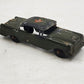 Tootsietoy Army Military Force Service Green Sedan Car Vehicle Toy Vintage 4.25"
