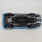 Bburago 1955 Lancia Aurelia B24 Spider 1:18 Diecast Model Light Blue Car Stand