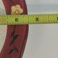 Canterbury Potteries Morning Sunrise Rooster Salad Plate Hand Painted 8.5"