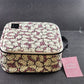 Hello Kitty Vanity White Cosmetic Bag Case Multi Compartment Sanrio NWT China