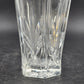 Gorham Avon Lead Crystal Vase 6.5” Clear Cut Crystal Hexagon Design Vtg 1987 USA