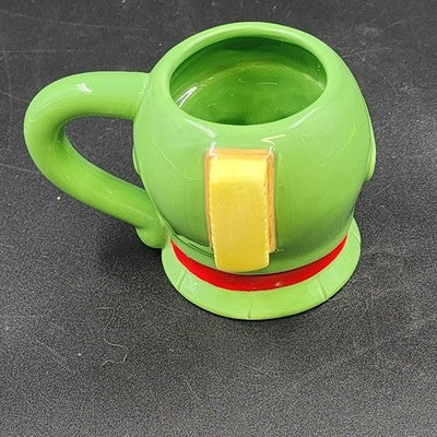 Marvin the Martian Coffee Tea Mug Cup Warner Bros WB Green Figural Ceramic China
