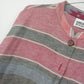 Chico's Design Red Yellow Aztec Button Up Shirt Women's Size 2
