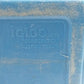 Igloo Blue & White Playmate Cooler Large with Sliding Lid Ice Chest 14" Vtg 1986