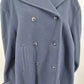 Eddie Bauer Womens Navy Blue Double Breasted Pea Coat Winter Coat Size XXL