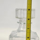 Bar One Lexington Whiskey Decanter Set 5pc Cut Glass 4 Rocks Glasses NOS