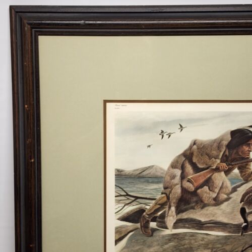 John A. Ruthven SHA-WNEE Signed Limited Edition Framed Lithograph Wildlife Art