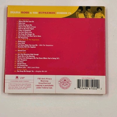 3 Rock Electronic Funk Soul CDs Barry White Diana Ross Supremes Michael Jackson