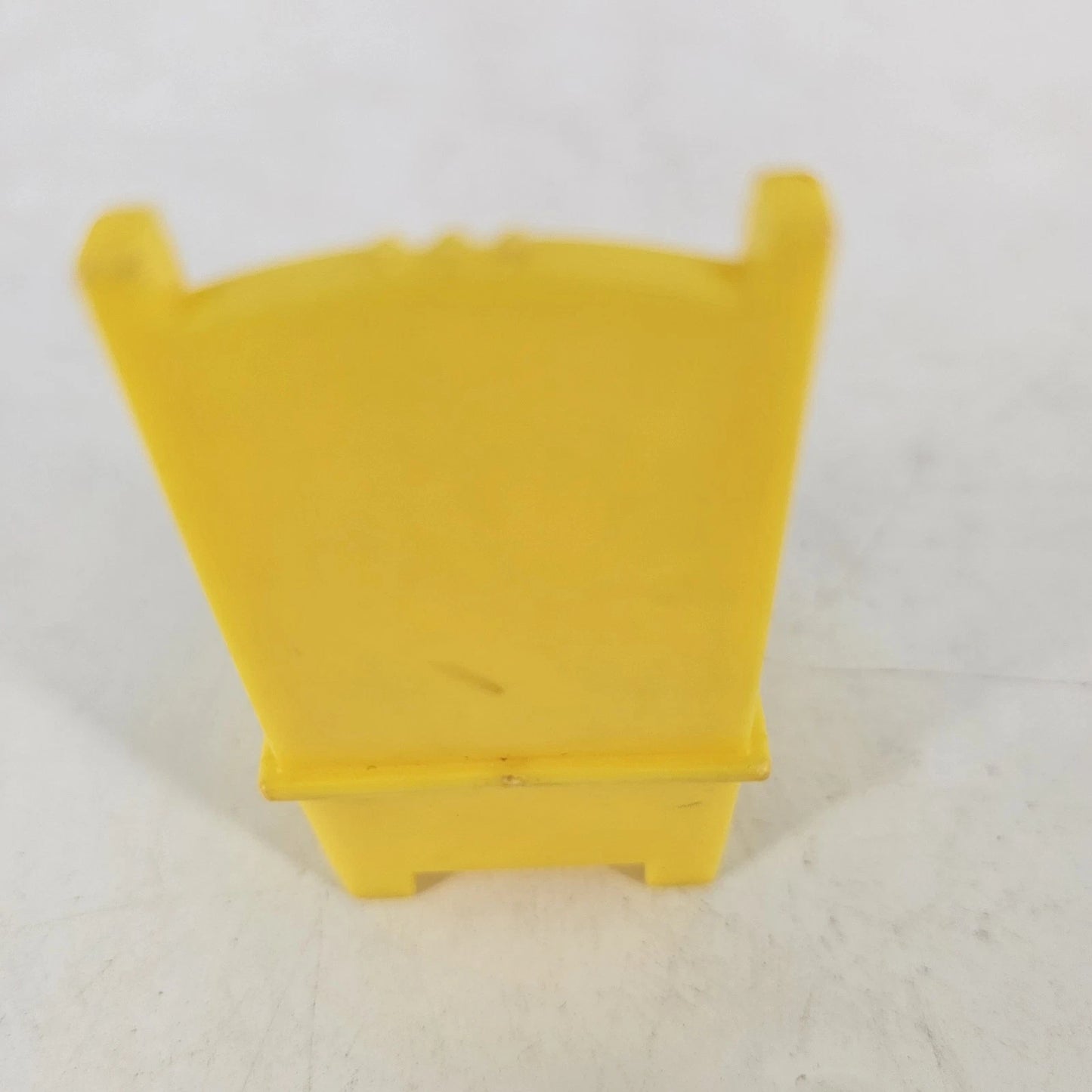Fisher Price Little People Castle Throne Chair Yellow 1974 Vintage Play Family