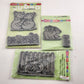 Stampendous Lot of 3 Unopened Clingrubber Stamps Holiday Themed NOS Vintage