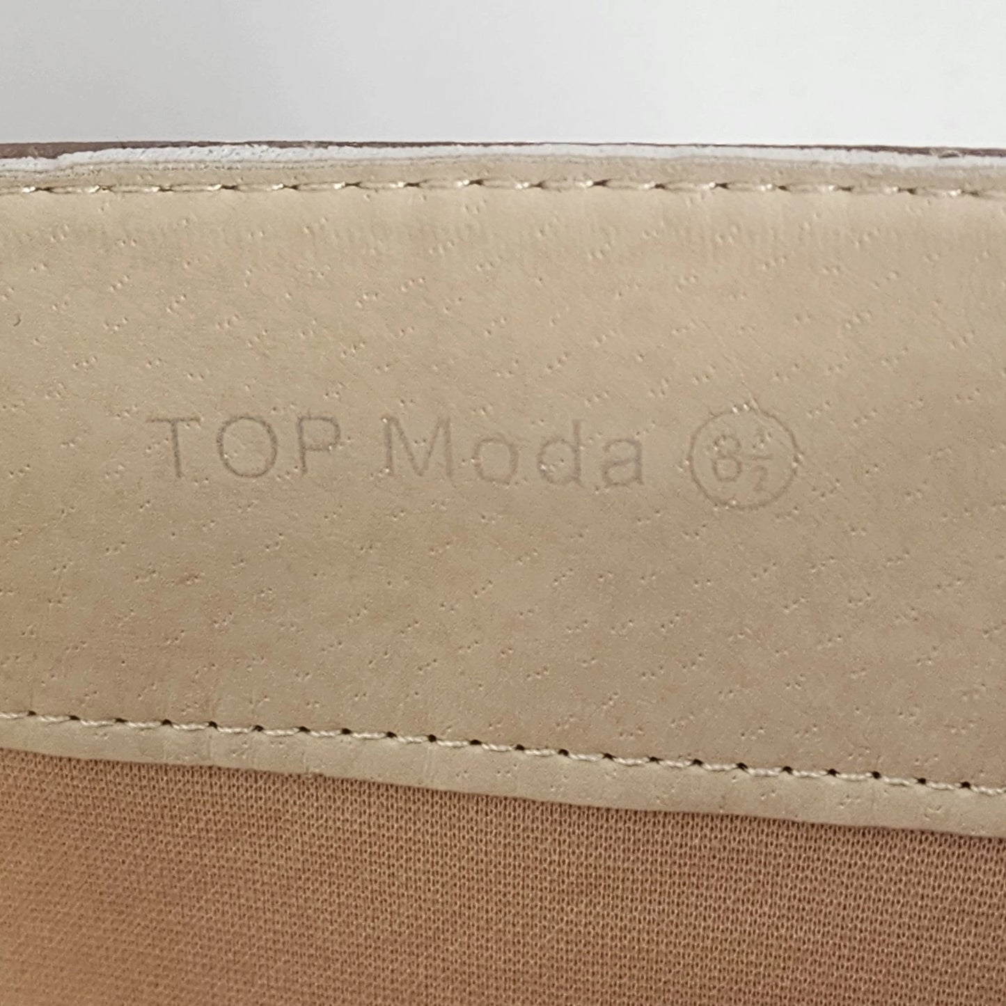 Top Moda Knee High Riding Boots Women's 8.5 Tan Block Heel Zip Top Buckle China