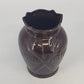 Kitchen Helper Redware Utensil Crock 6in Farmhouse Stoneware