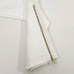 Mossimo White Stretch Denim Jeans Women's 10 Zipper Taper Leg Convertible Chic