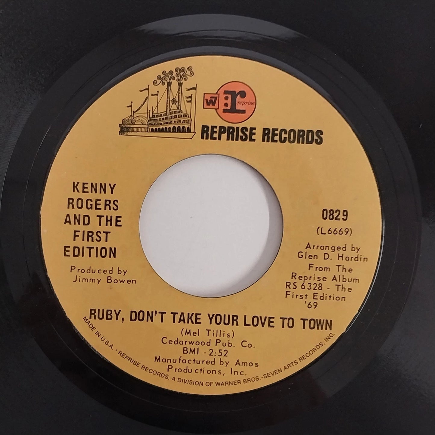 Kenny Rogers 45 RPM 7" Vinyl Lot 3 First Edition Reprise 0829 0999 0953 Country