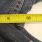 Riders Women's Dark Blue Denim Jeans Pants Size 14P High-Rise Straight Legged