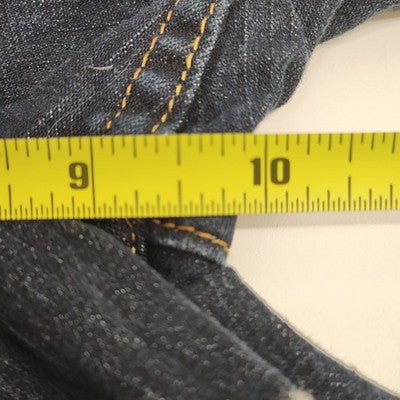 Riders Women's Dark Blue Denim Jeans Pants Size 14P High-Rise Straight Legged