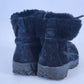 Earth Spirit Black Suede Lace Up Ankle Boots Womens Size 8 Winter