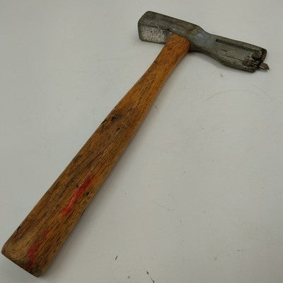 AJC Shingler's Hatchet Hickory Wood Handle 16 oz 13" Head Scoring Blade Vintage