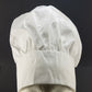 Fame Fabrics C20 White Chef Hat 10 Inch Hook Loop Closure 81118