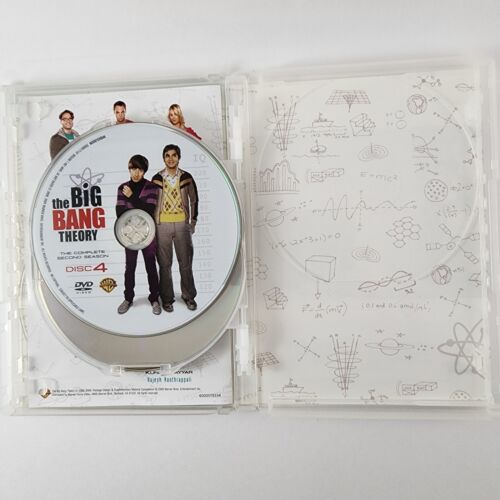 The Big Bang Theory Season 2 DVD 2008 Region 1 Warner