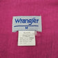 Wrangler Women’s Medium Pink Western Blouse Button Front Applique 90s Cowgirl Rodeo Shirt