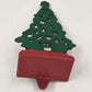 Midwest of Cannon Falls Cast Iron Christmas Tree Angel Stocking Holder – 7" Vintage Holiday Mantel Decor