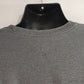 Men's Fleece Crewneck Sweatshirt Gray Size Large Fruit Of The Loom