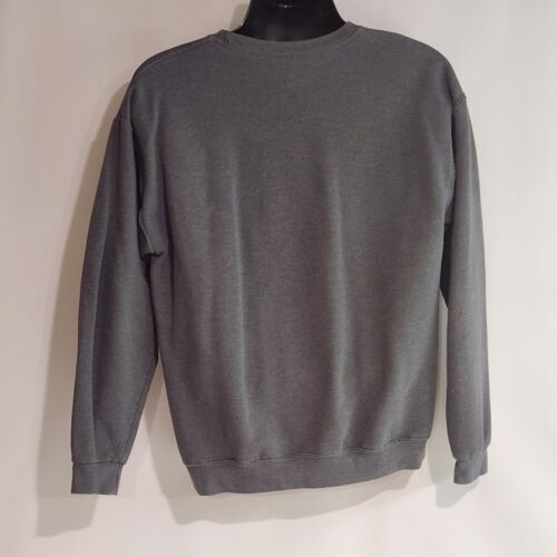 Men's Fleece Crewneck Sweatshirt Gray Size Large Fruit Of The Loom