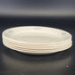 Corelle Blue Lace Bouquet 7.25 Inch Plates Set of 7 Vintage