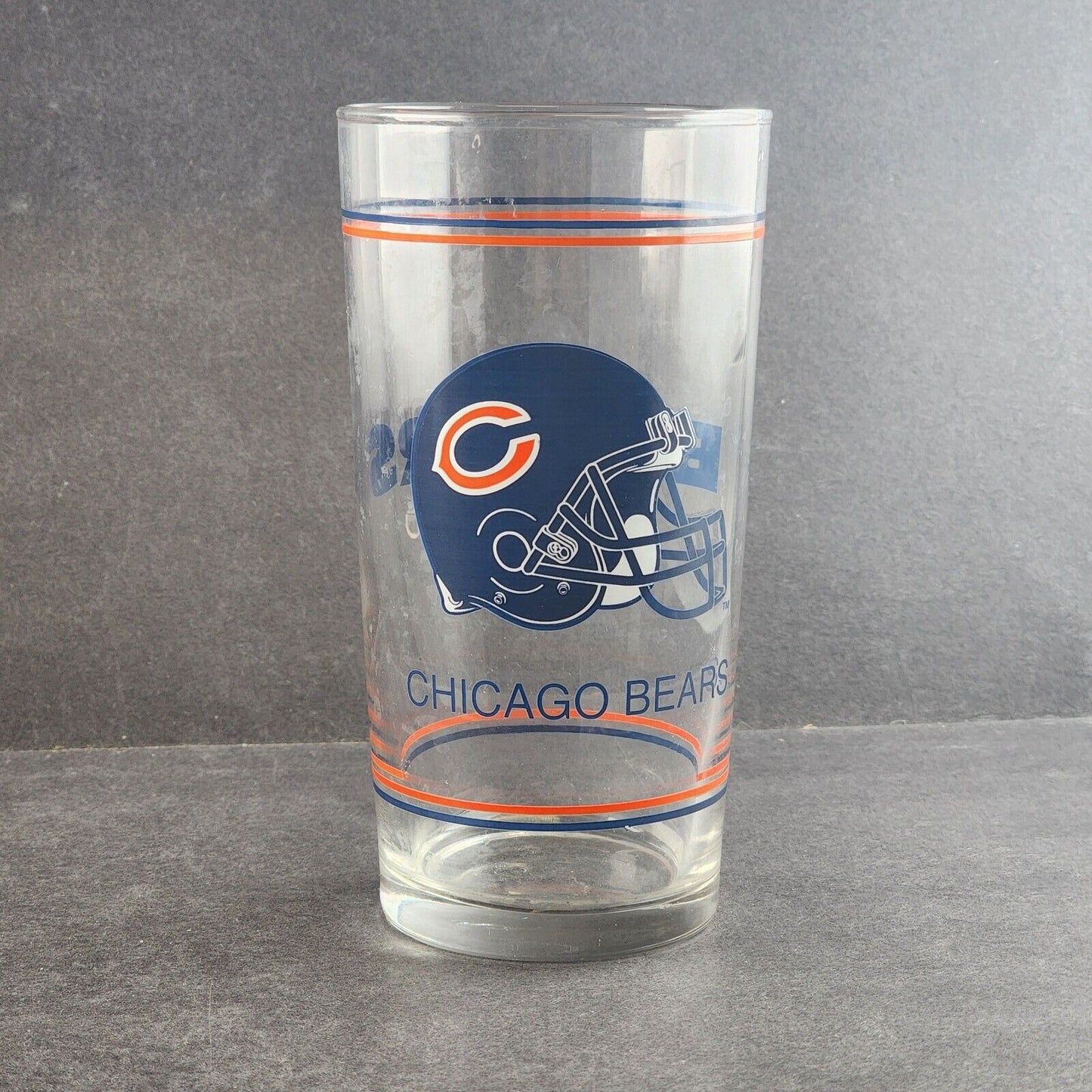 Libby NFL Team Helmet Logo Tumblers Various Teams Vintage 1990's