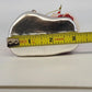 Christopher Radko Santa Puppy Mercury Glass Ornament 5" Christmas Poland Vintage