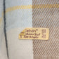 Celvin Tan White Beige Cashmere Feel Scarf Fringe Japan