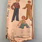 Simplicity 1731 Vintage Sewing Pattern Boys Lumber Jacket and Long Trousers