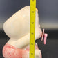 Vintage Luv Imports Baby Girl Ceramic Planter Pink Bow Kitsch