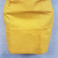 Fame Fabrics F2 Yellow Bib Apron 2 Pocket 21x18 Poly Cotton