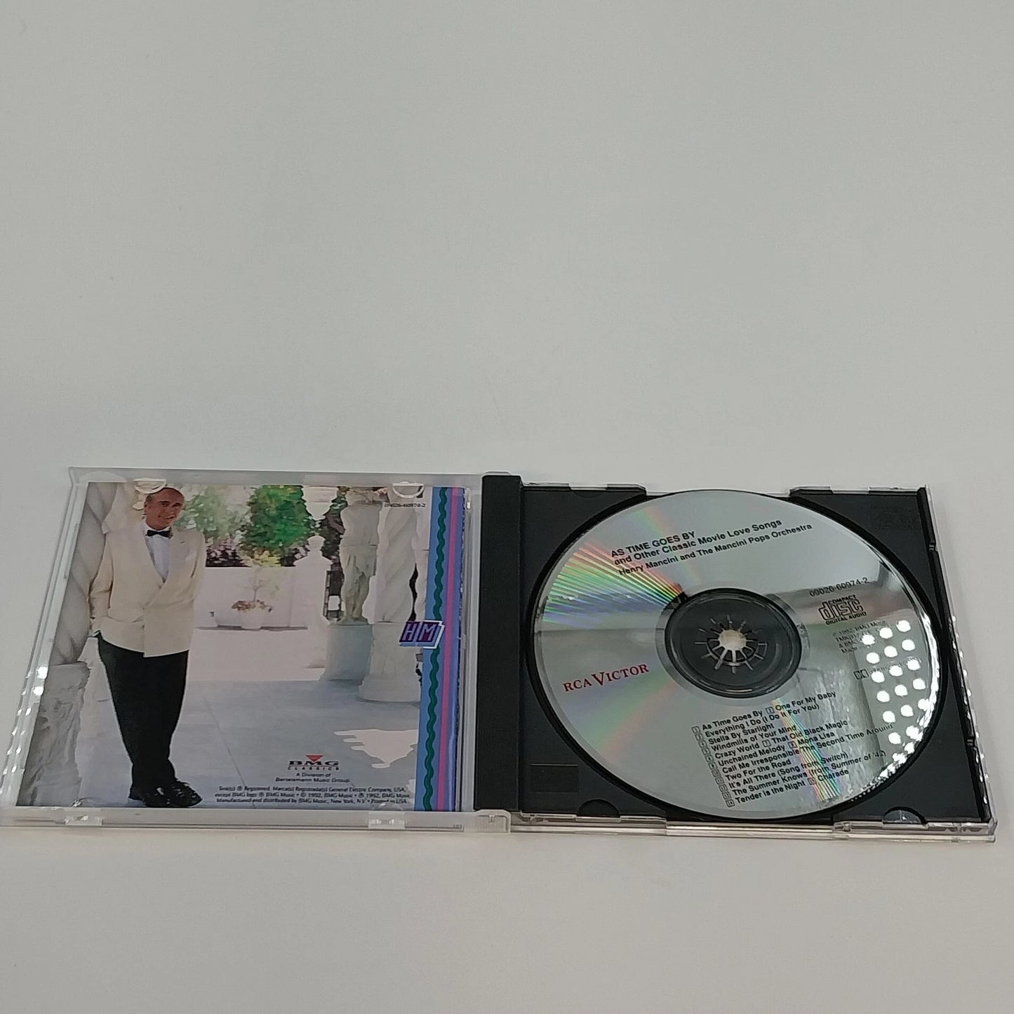 Henry Mancini As Time Goes By Classic Movie Love Songs RCA CD 1992 USA