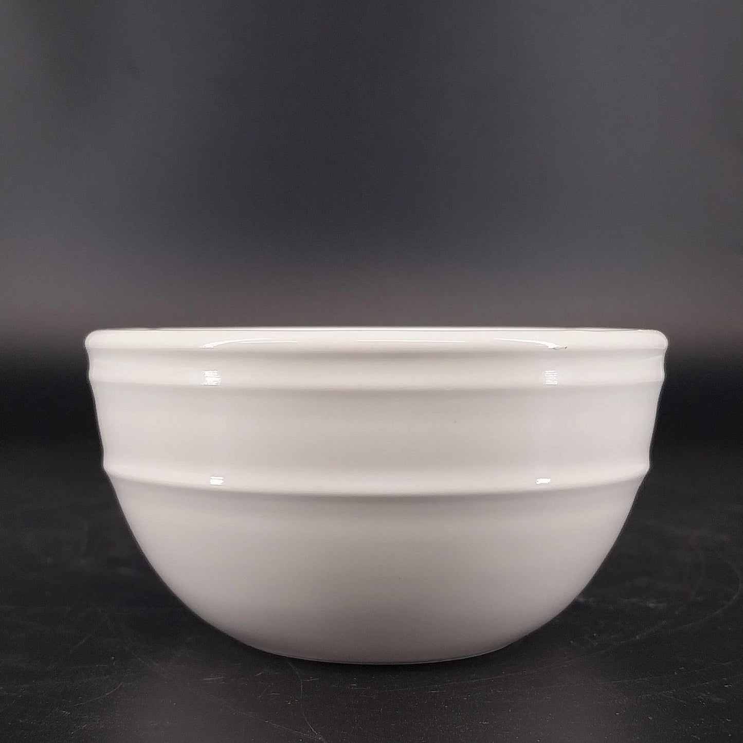 JCPenney Home White Ceramic Ramekin Bowl 4" Round Custard Dessert Baking Dish
