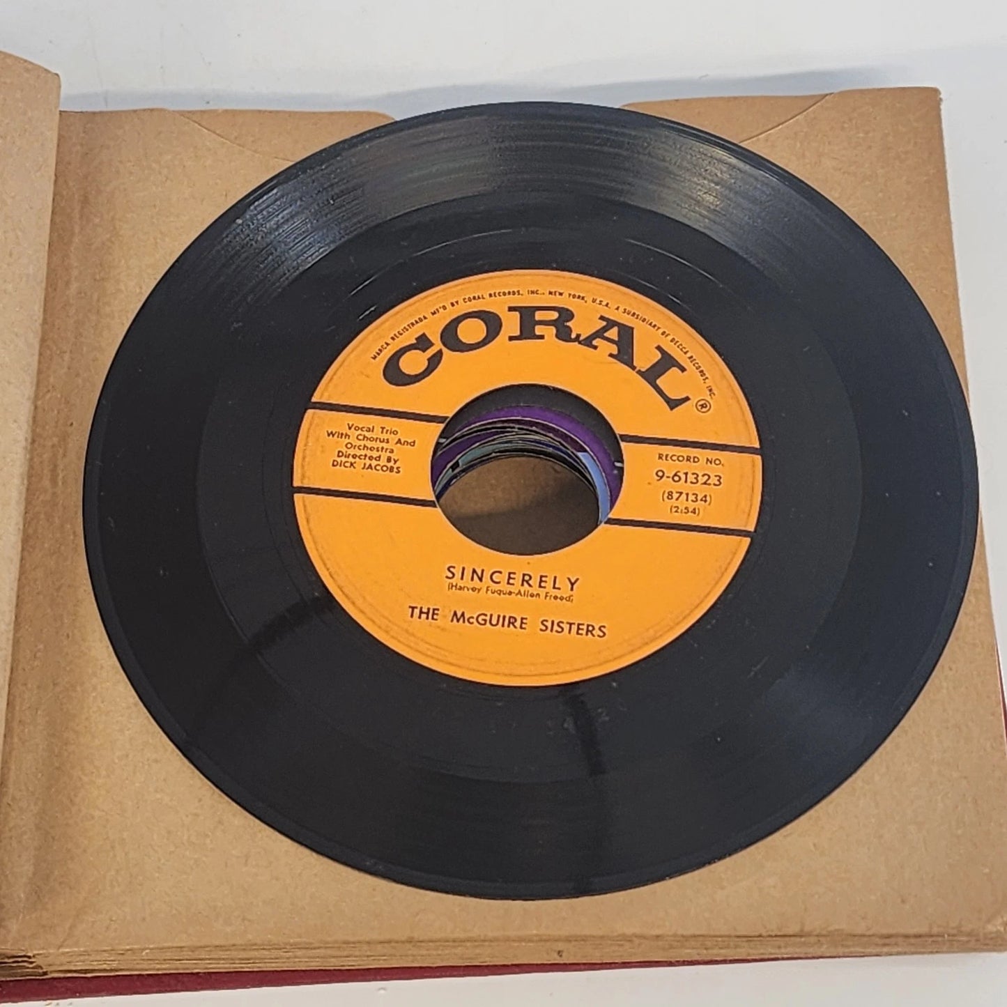 15 pc 45RPM Vinyl Record Lot RCA Dean Martin Doris Day Pop 1950s Bound Album Vtg