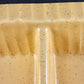 Treasure Craft Wildflower Oval Divided Tan Serving Dish 869/870 12" x 8" Size