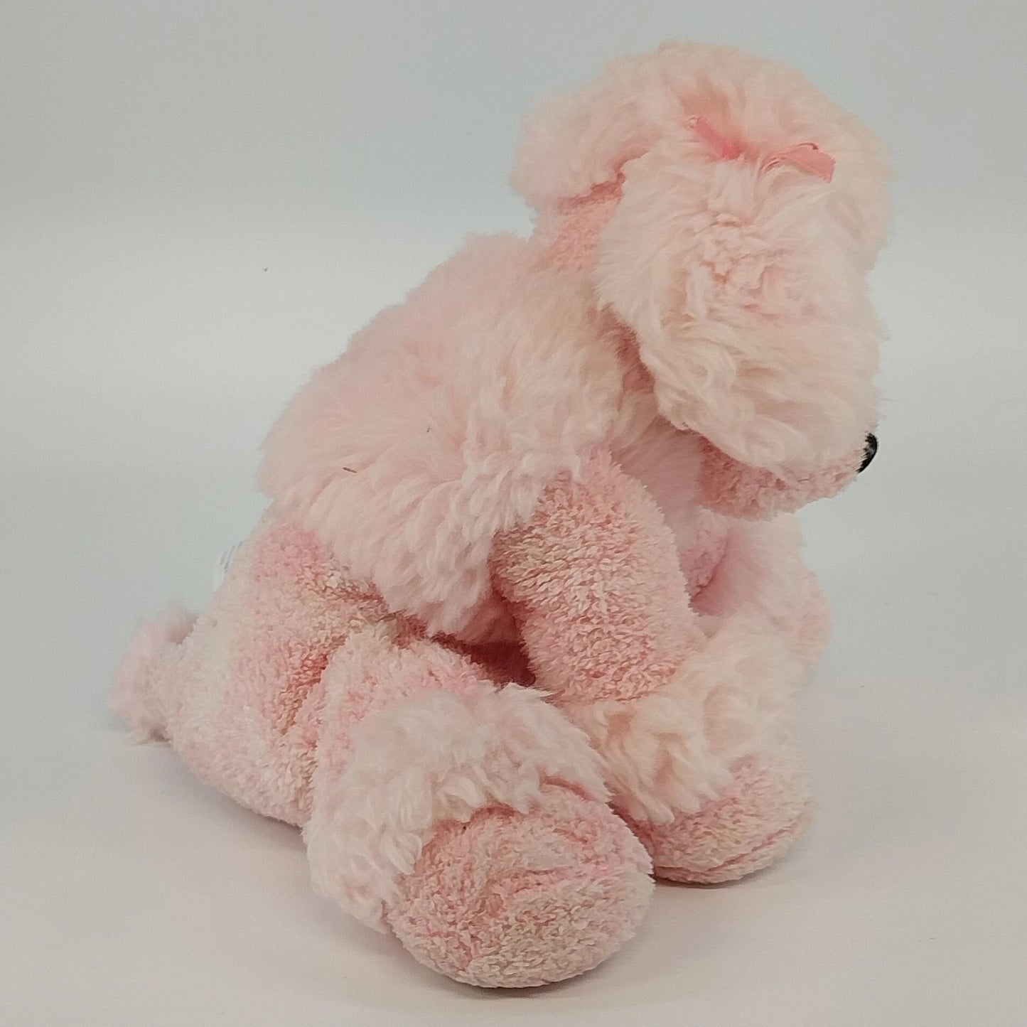 Mary Meyer Sweet Rascals Penelope Pink Poodle Plush Stuffed Dog 2003 Ribbon Bow