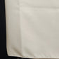Off White Tablecloth w Waffle Woven Weave Motif Overlock Hem 50" x 70" Rectangle