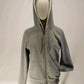 AQ Sport gray hooded zip jacket with kangaroo pockets