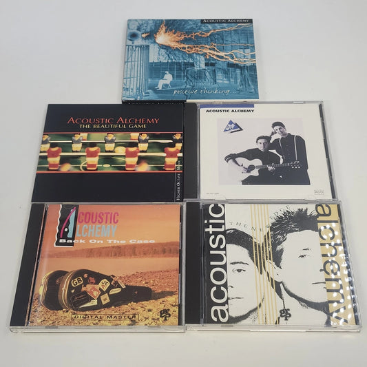 Acoustic Alchemy five-CD smooth jazz music collection
