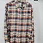 American Eagle Men's Super Soft Check Button Down Shirt Medium Casual