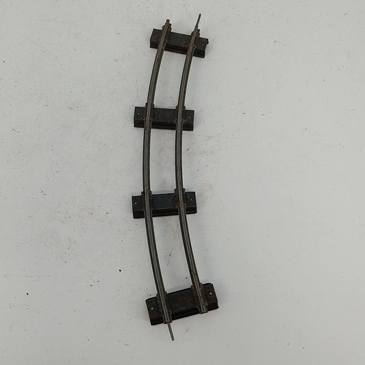 Vintage American Flyer S gauge curved train track sections