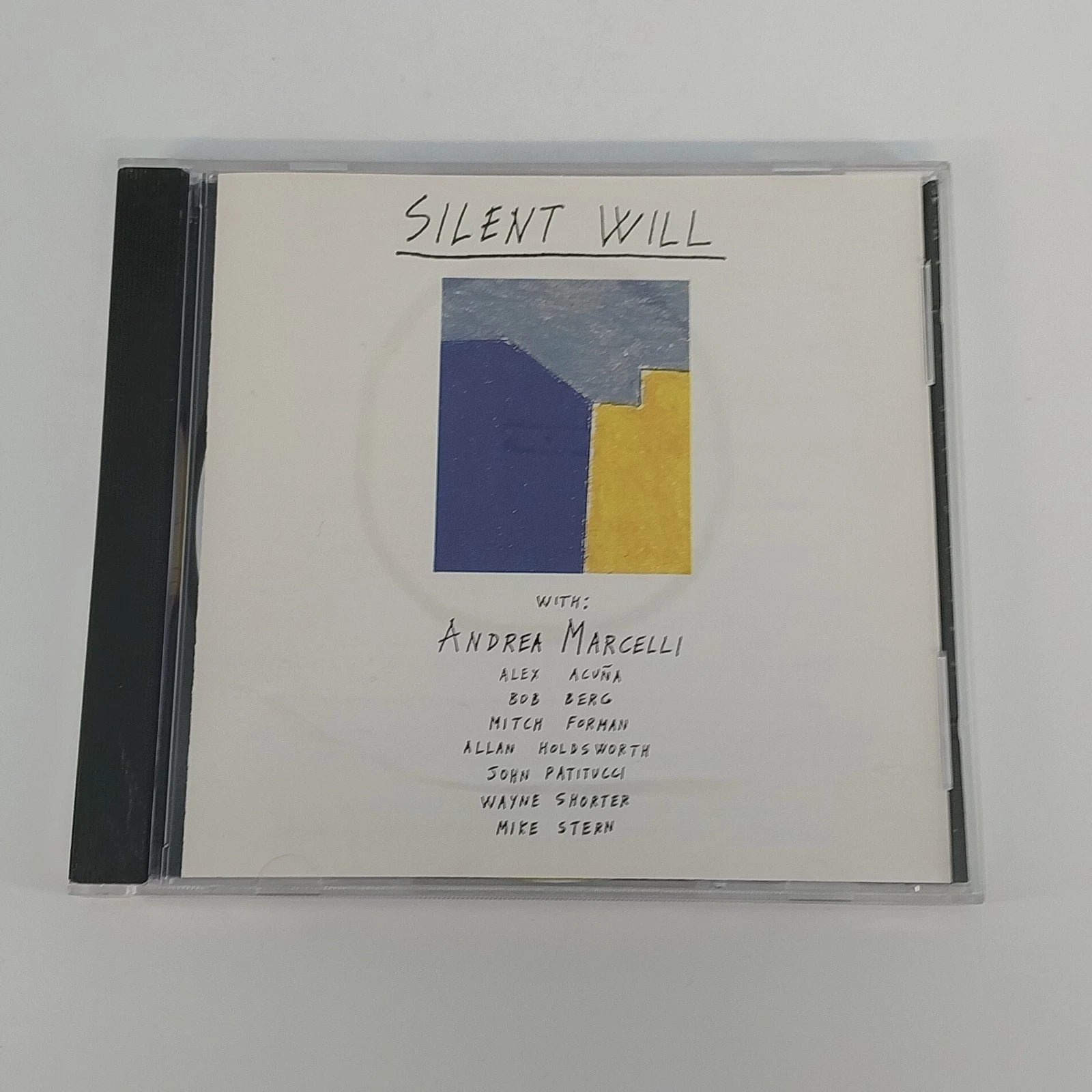 Andrea Marcelli Silent Will jazz fusion CD with original album artwork