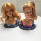 Barbie styling head set blonde hair 2010